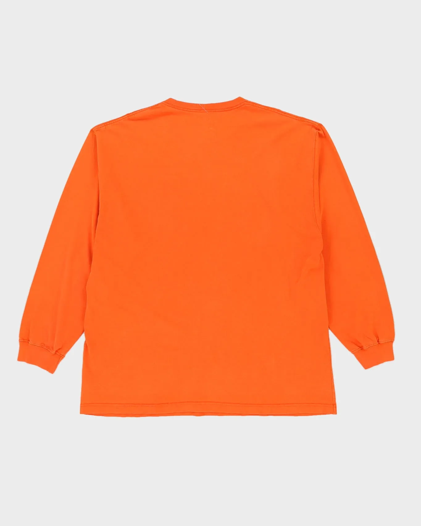 00s Carhartt Orange Long Sleeved T-Shirt - XL