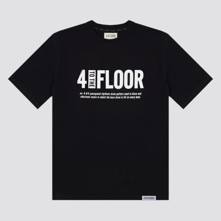 4 To The Floor Black T-Shirt