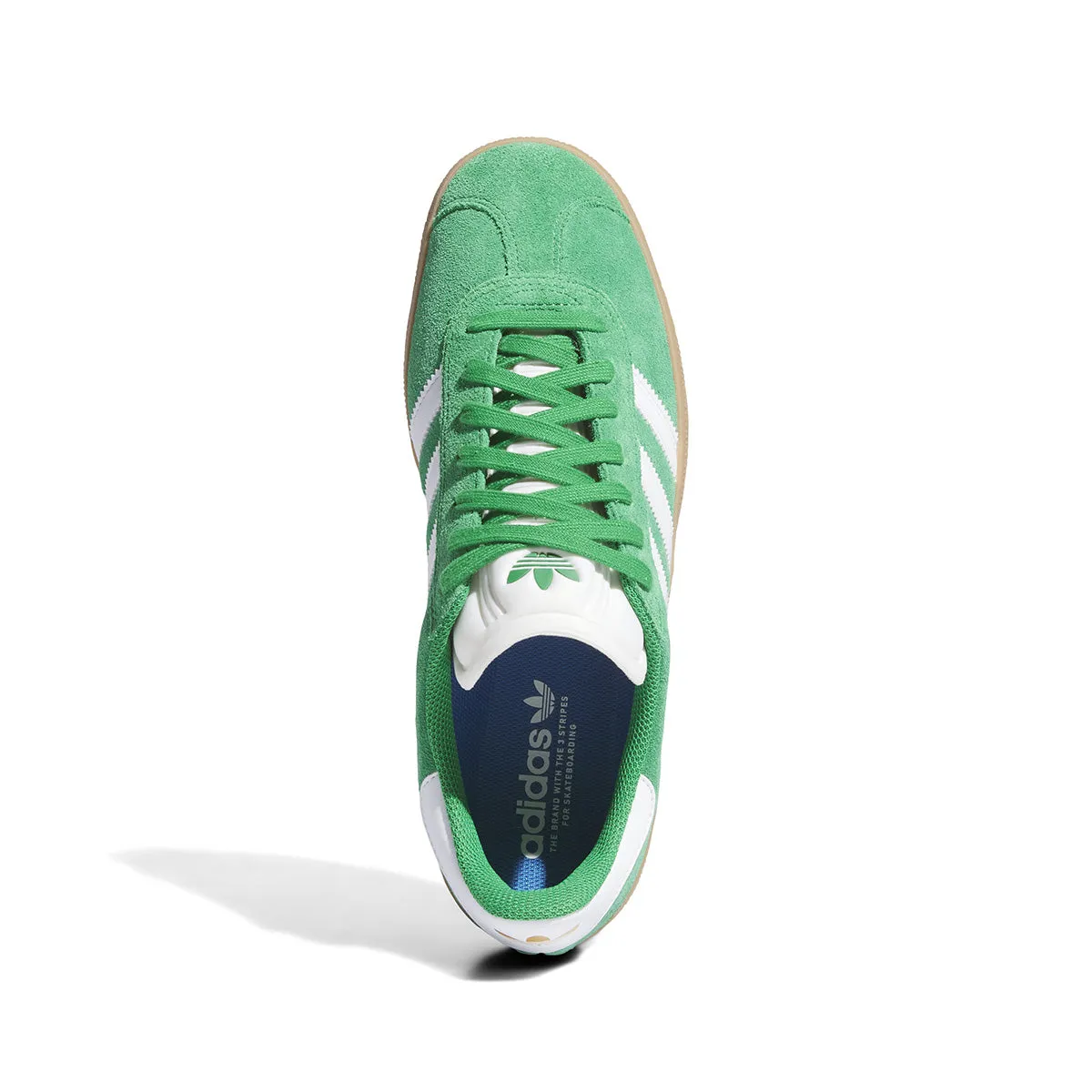 Adidas - Gazelle Adv Shoes Green/White/Gold