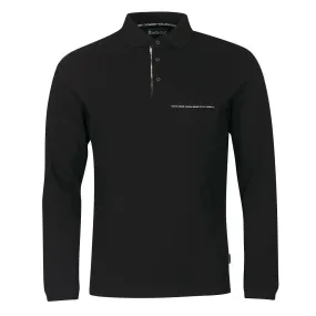 Barbour Evin L/S Polo Shirt Black