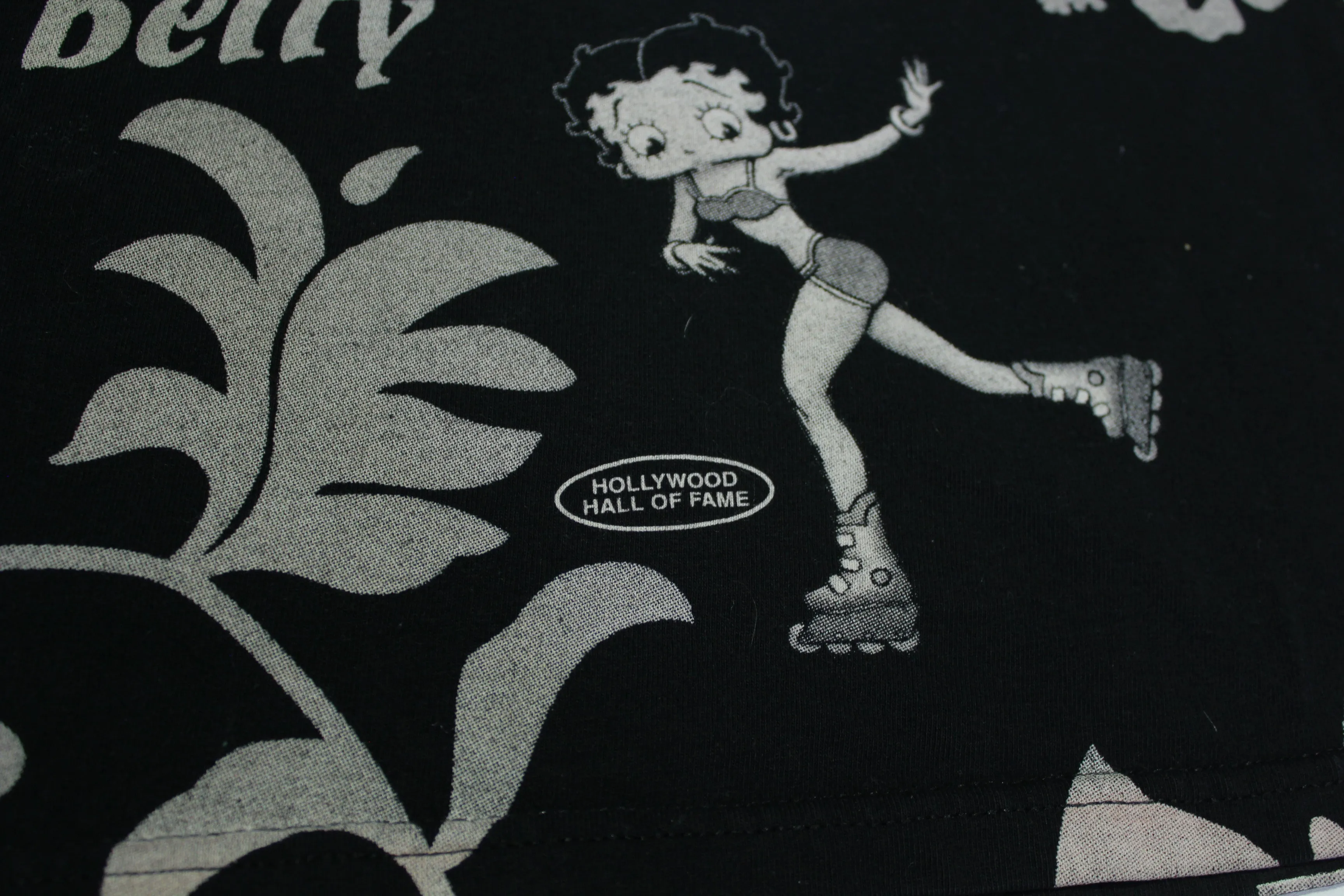 Betty Boop Hawaii Aloha 1998 Hollywood Hall of Fame AOP Vintage King Features Syndicate T-Shirt