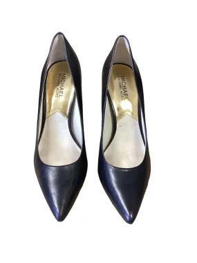 Black Shoes Heels Stiletto Michael By Michael Kors, Size 7