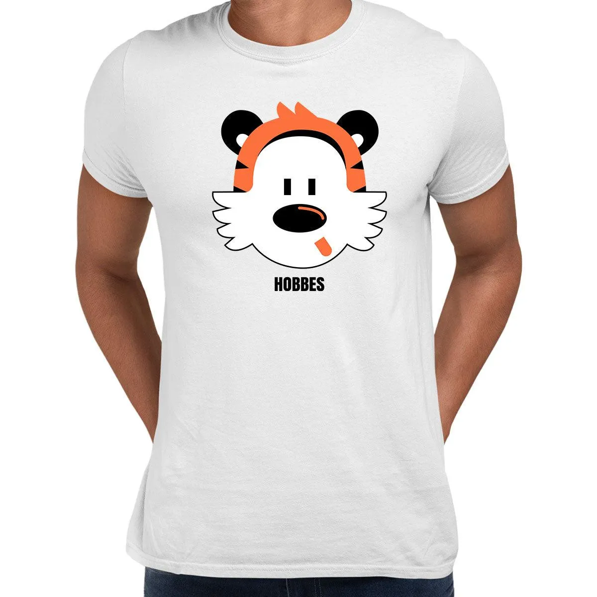 Calvin & Hobbes Nostalgic Comic Strip Character Perfect for Movie-Tie or Day Off Hangout Unisex T-Shirt