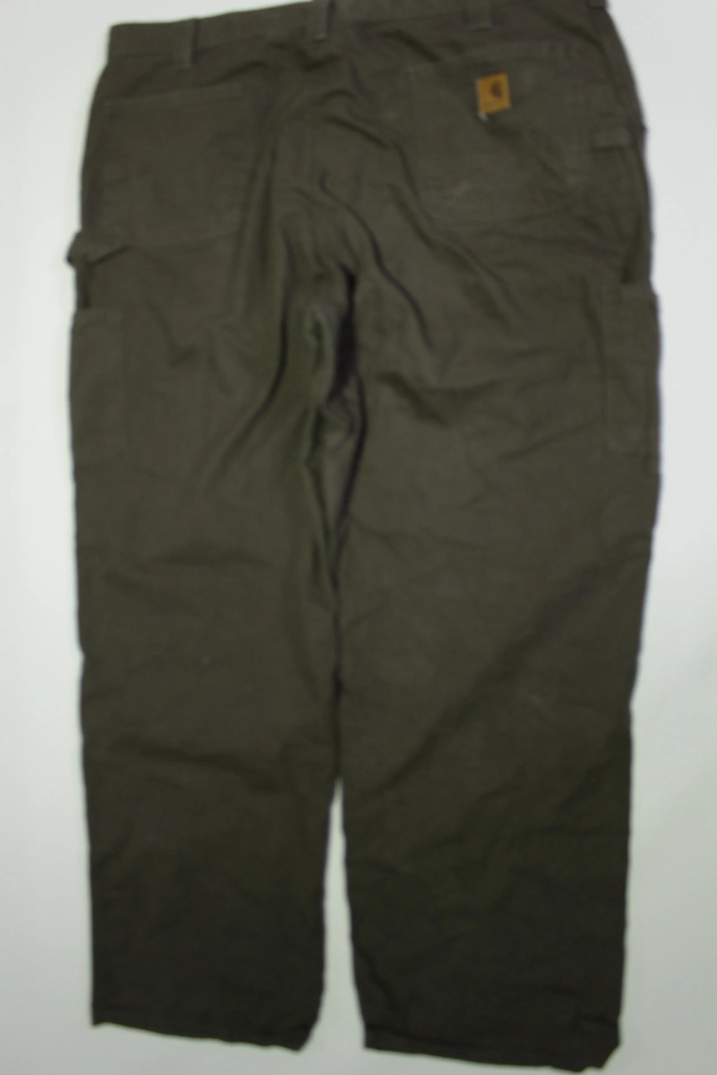 Carhartt B151 LBR Dungaree Fit Duck Wash Utility Pocket Work Construction Pants