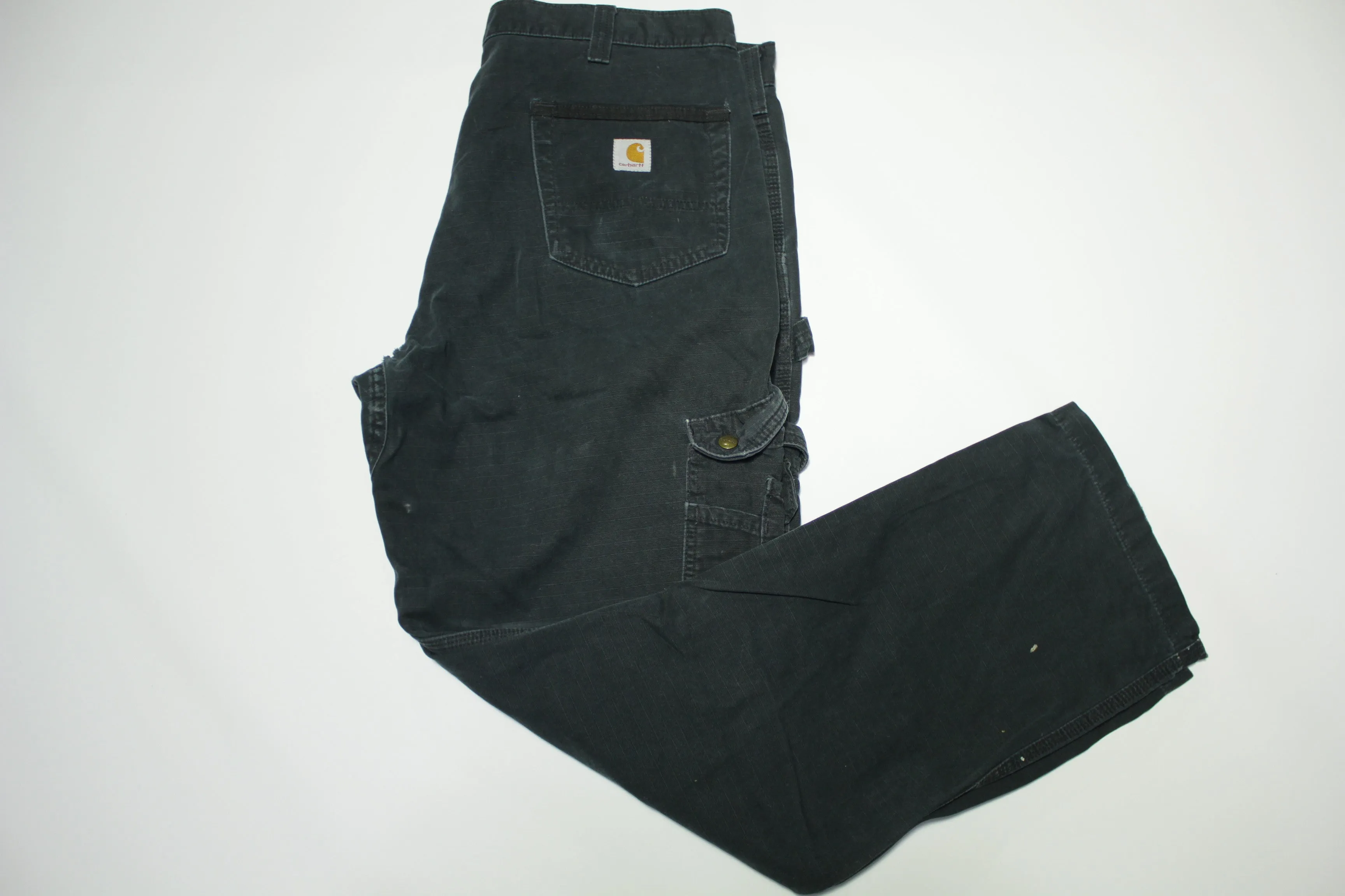 Carhartt B324 Ripstop Double Knee Relaxed Work Utility Cargo Pants