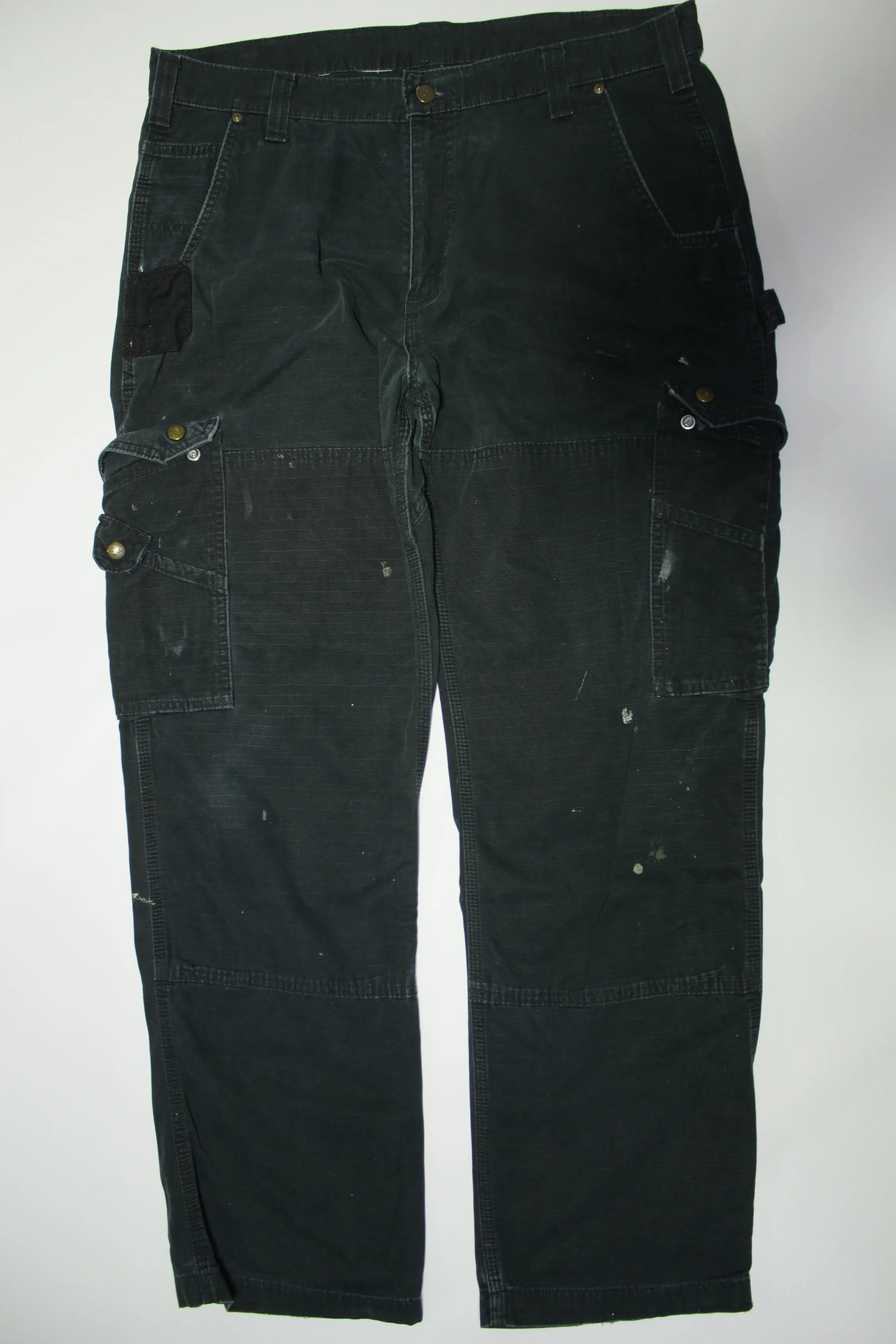 Carhartt B324 Ripstop Double Knee Relaxed Work Utility Cargo Pants