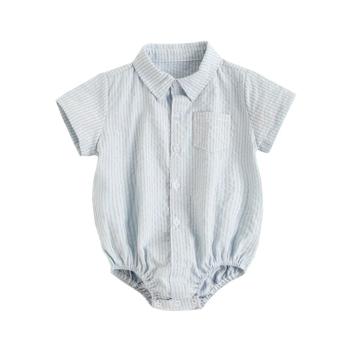 Checkered Rompers for Baby Boys