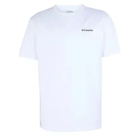 Columbia Rapid Ridge Back Graphic Tee II White Campsite