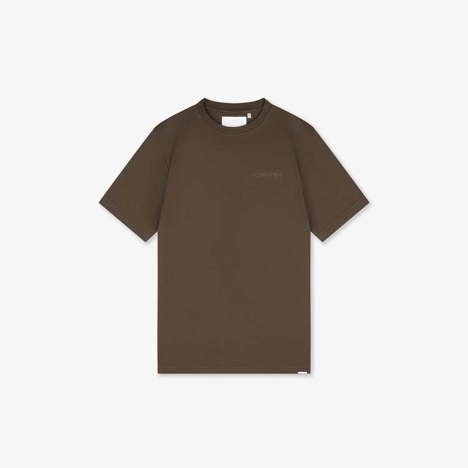 CROYEZ ORGANETTO T-SHIRT - BROWN