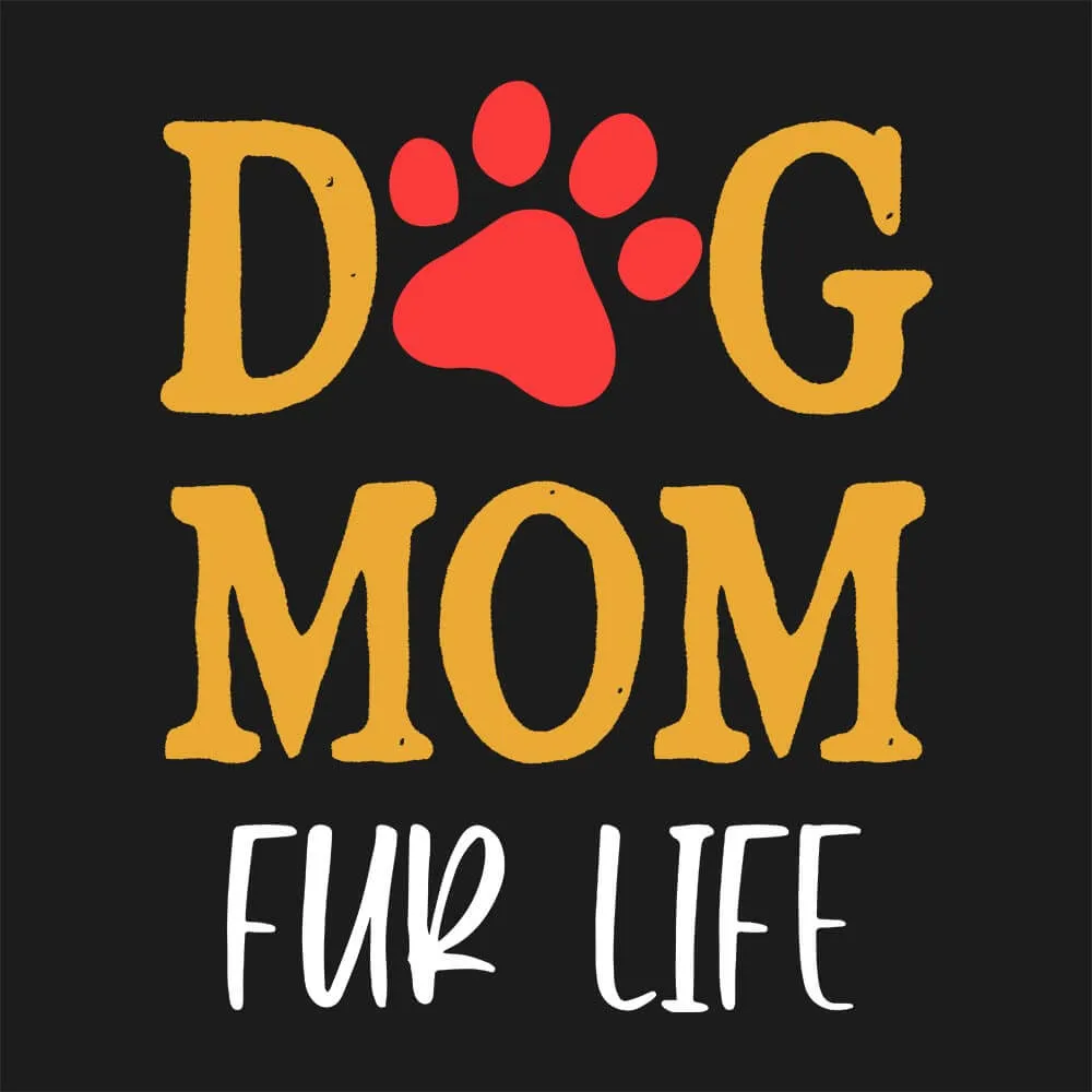 Dog Mom Half Sleeve T-Shirt