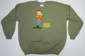 Dudley Do Right Vintage 90's Rocky Bullwinkle Friends Crewneck Promo Sweatshirt