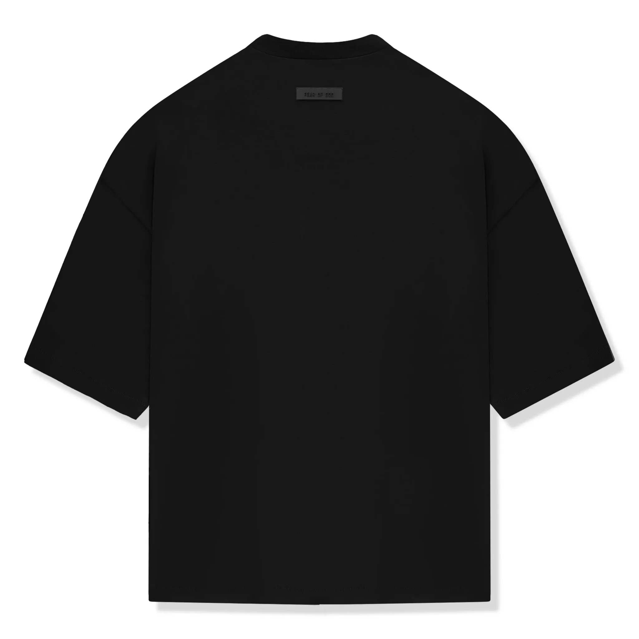 Fear Of God Essentials Jet Black T Shirt (FW23)