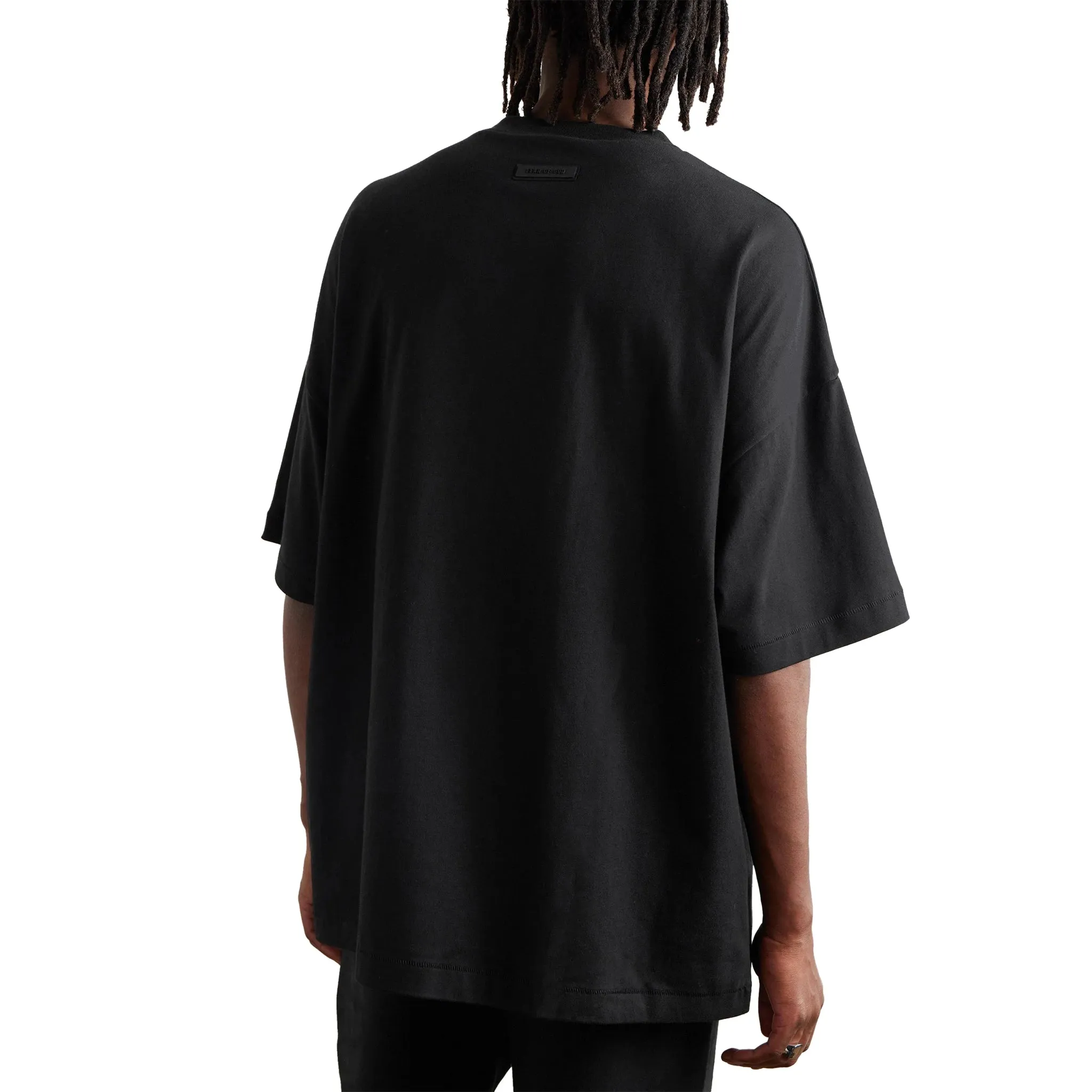 Fear Of God Essentials Jet Black T Shirt (FW23)