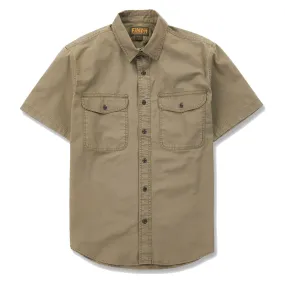 Filson Short Sleeve Field Shirt Light Olive / Brown