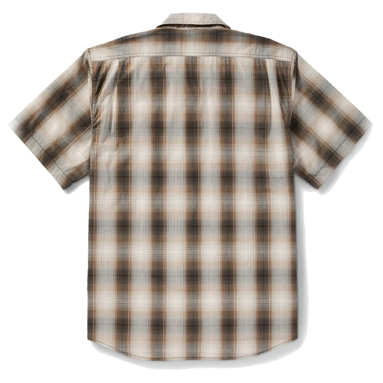 Filson SS Feather Cloth Shirt Beige / Brown / Black