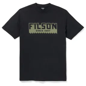 Filson S/S Ranger Graphic T-Shirt Faded Black