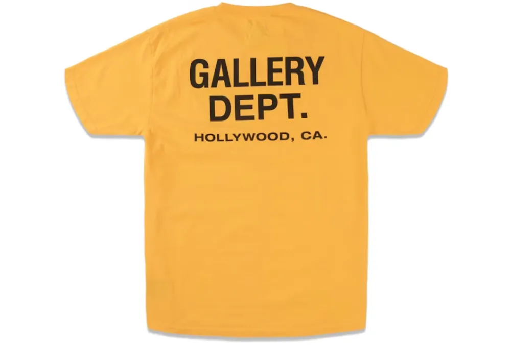 Gallery Dept. Vintage Souvenir T-Shirt Yellow