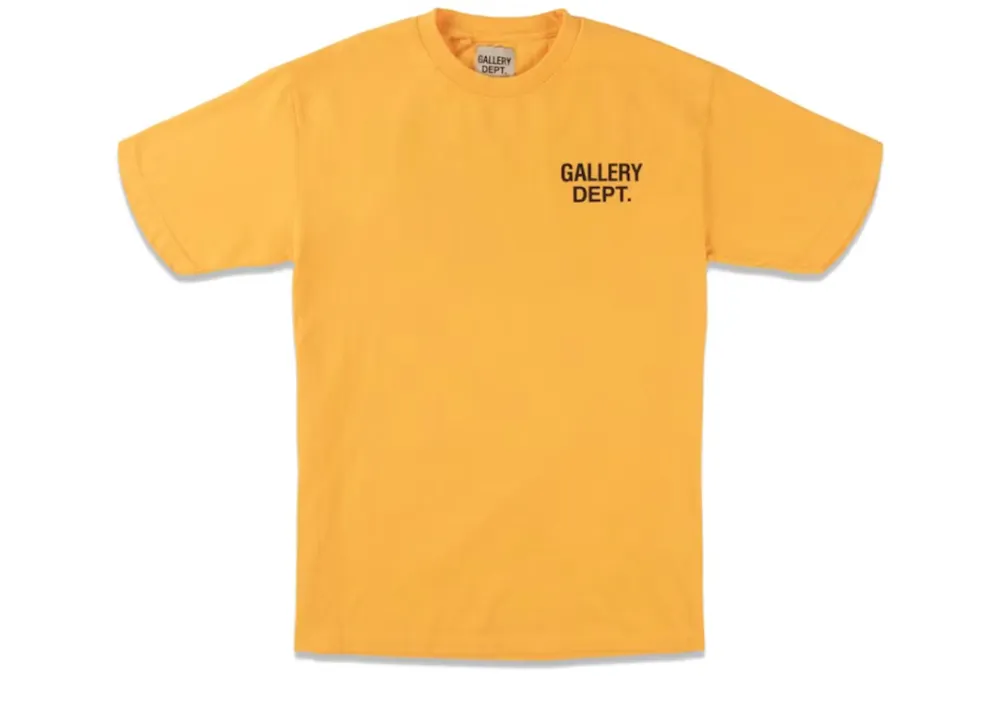 Gallery Dept. Vintage Souvenir T-Shirt Yellow