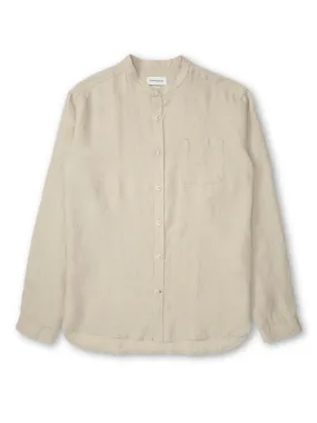 Grandad Shirt Padworth Beige