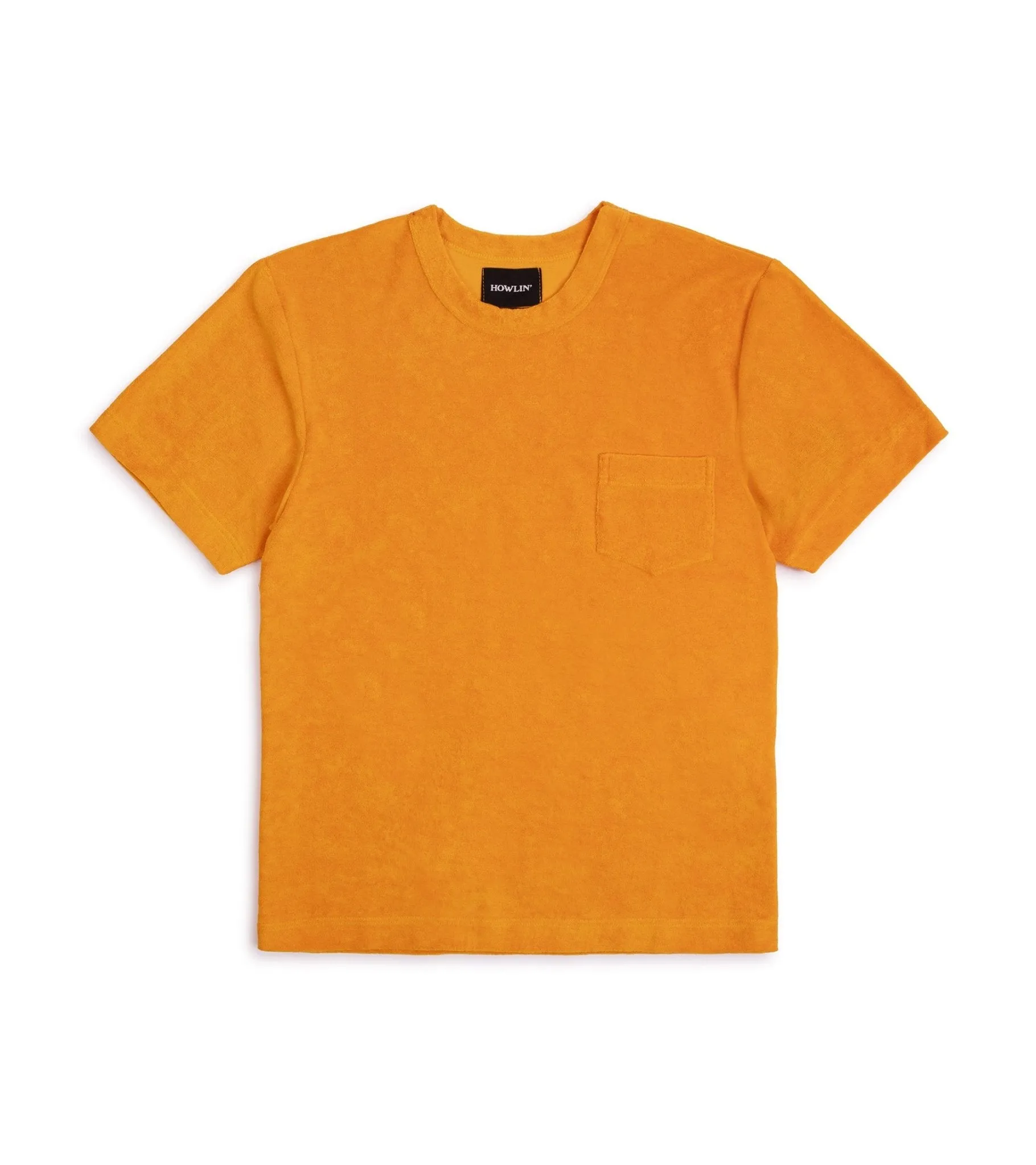 Howlin' Fons Terry Towel T-Shirt: Yellow Gold