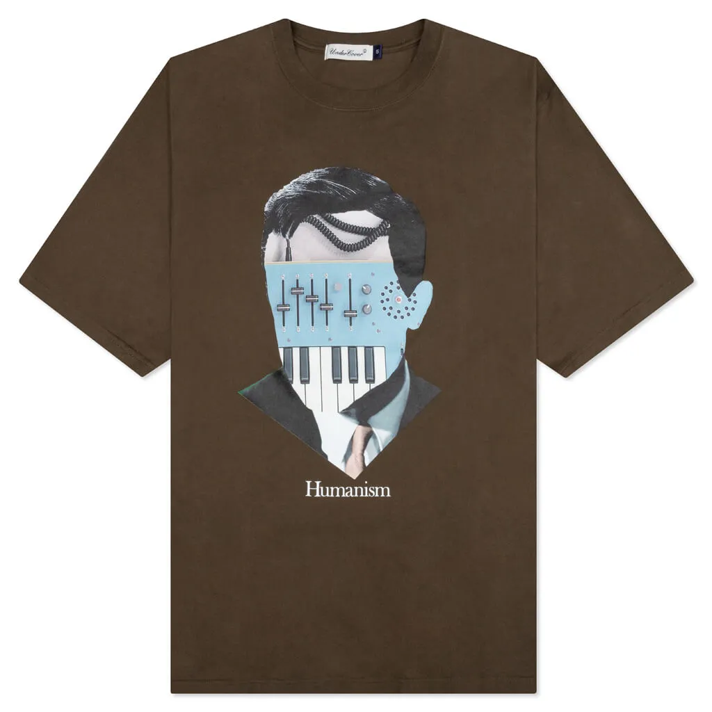 Humanism T-Shirt - Khaki Brown