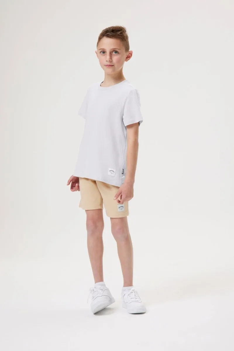 INSPORT JUNIOR LEVI PATCH WHITE TEE