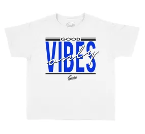 Kids 1996 All Star Foam Shirt -Good Vibes - White