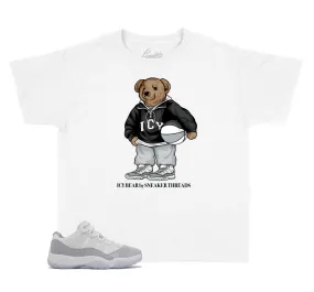 Kids Cement Grey 11 Shirt - Icy Bear - White