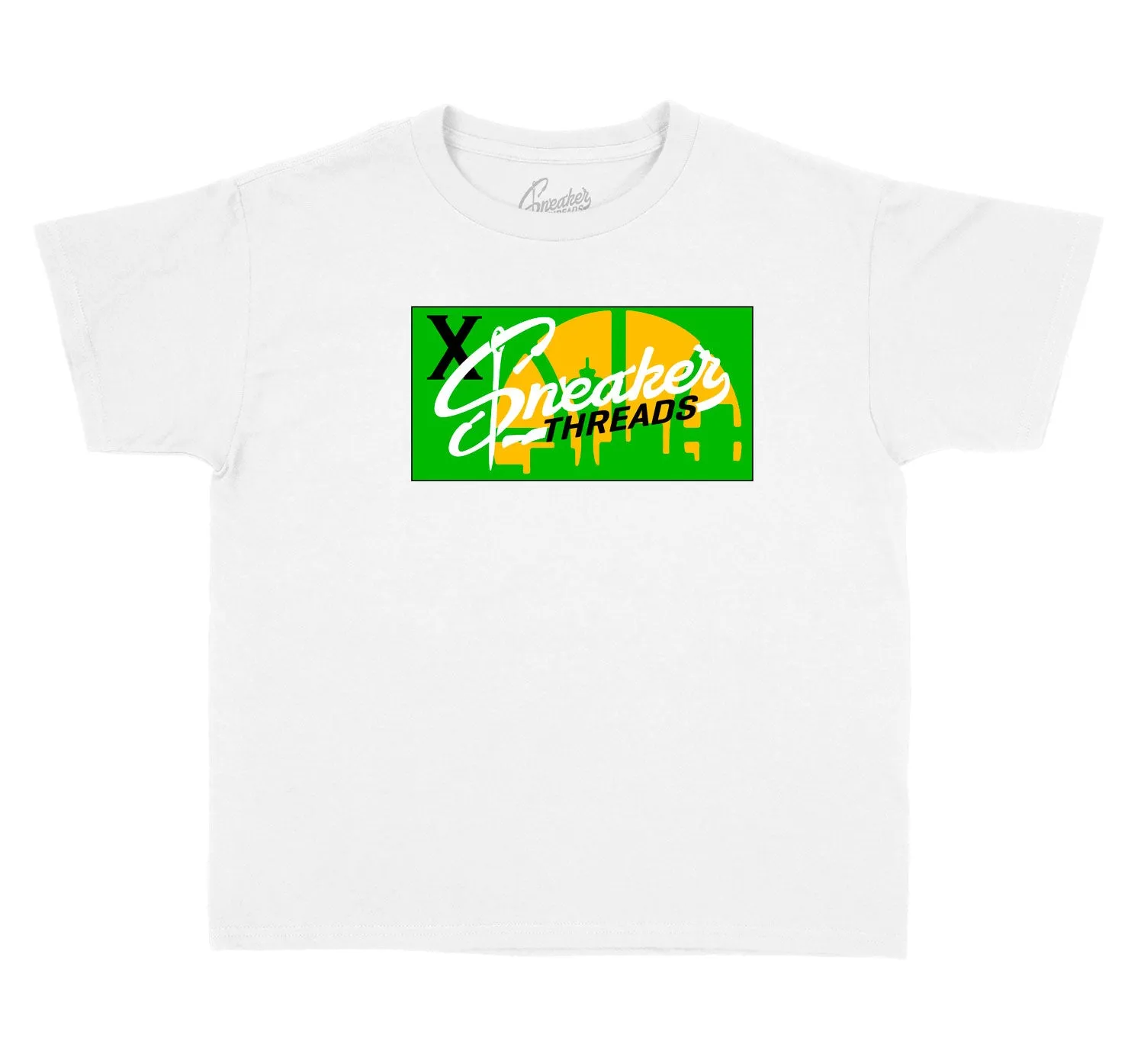 Kids Seattle 10 Shirt - ST Game Box  - White