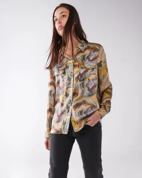 Kip & Co X Ernabella LADIES | Likara Silk Shirt