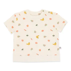 Little Foodie Baby Loose Fit T-Shirt (Yellow)