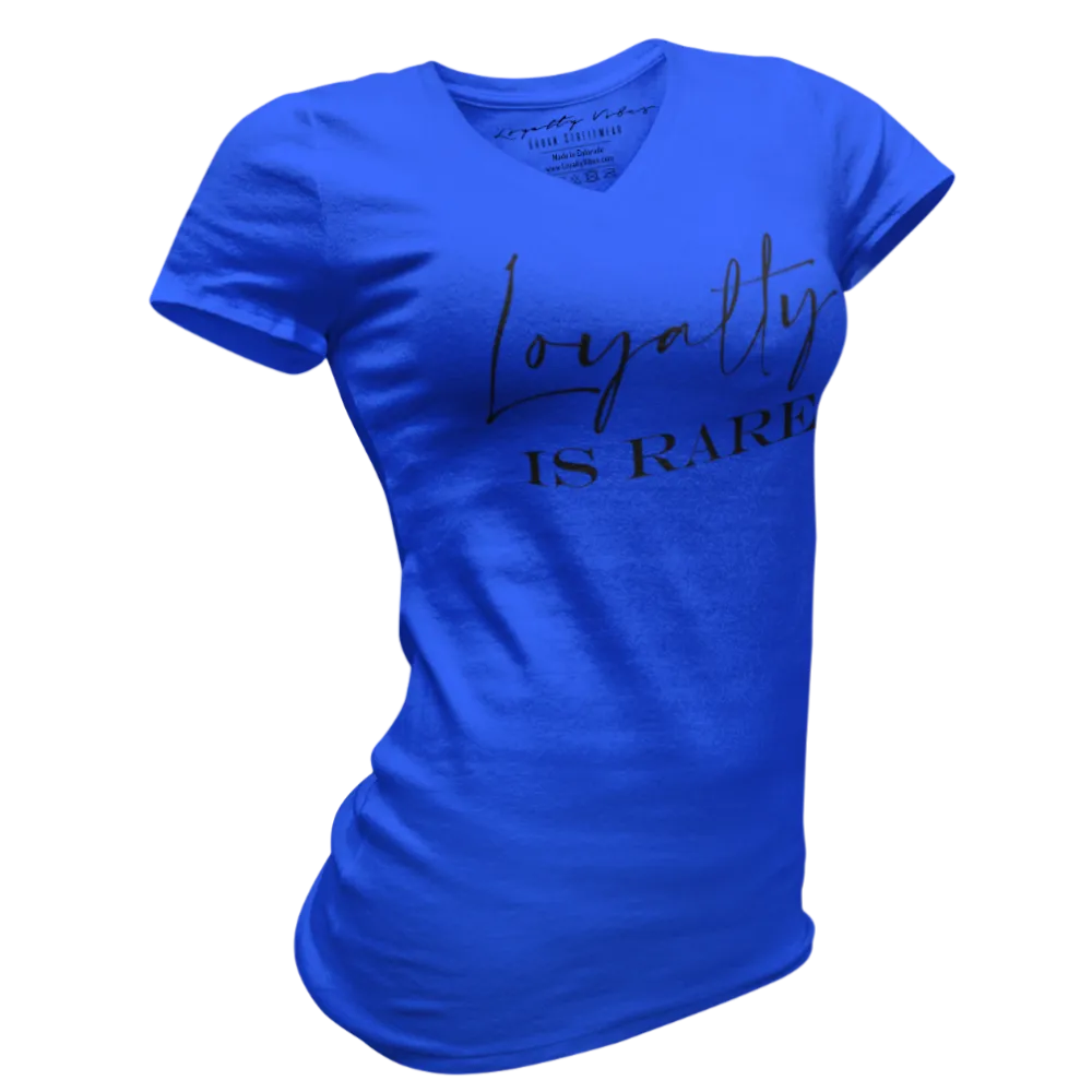 Loyalty Is Rare V-Neck Tee