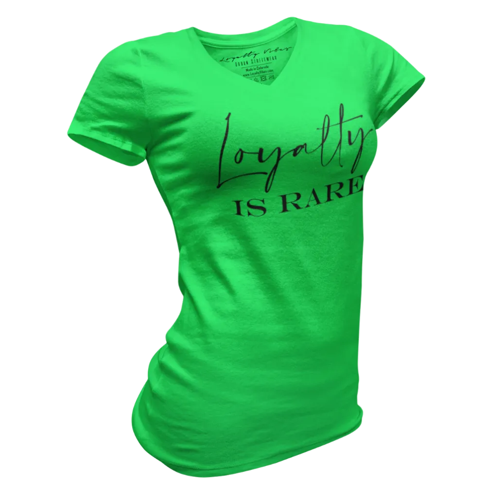 Loyalty Is Rare V-Neck Tee