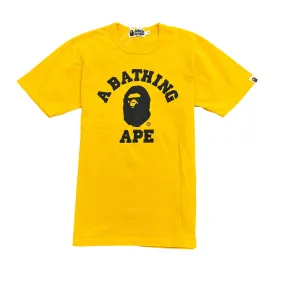 Men's Logo T-Shirt Yellow Size S