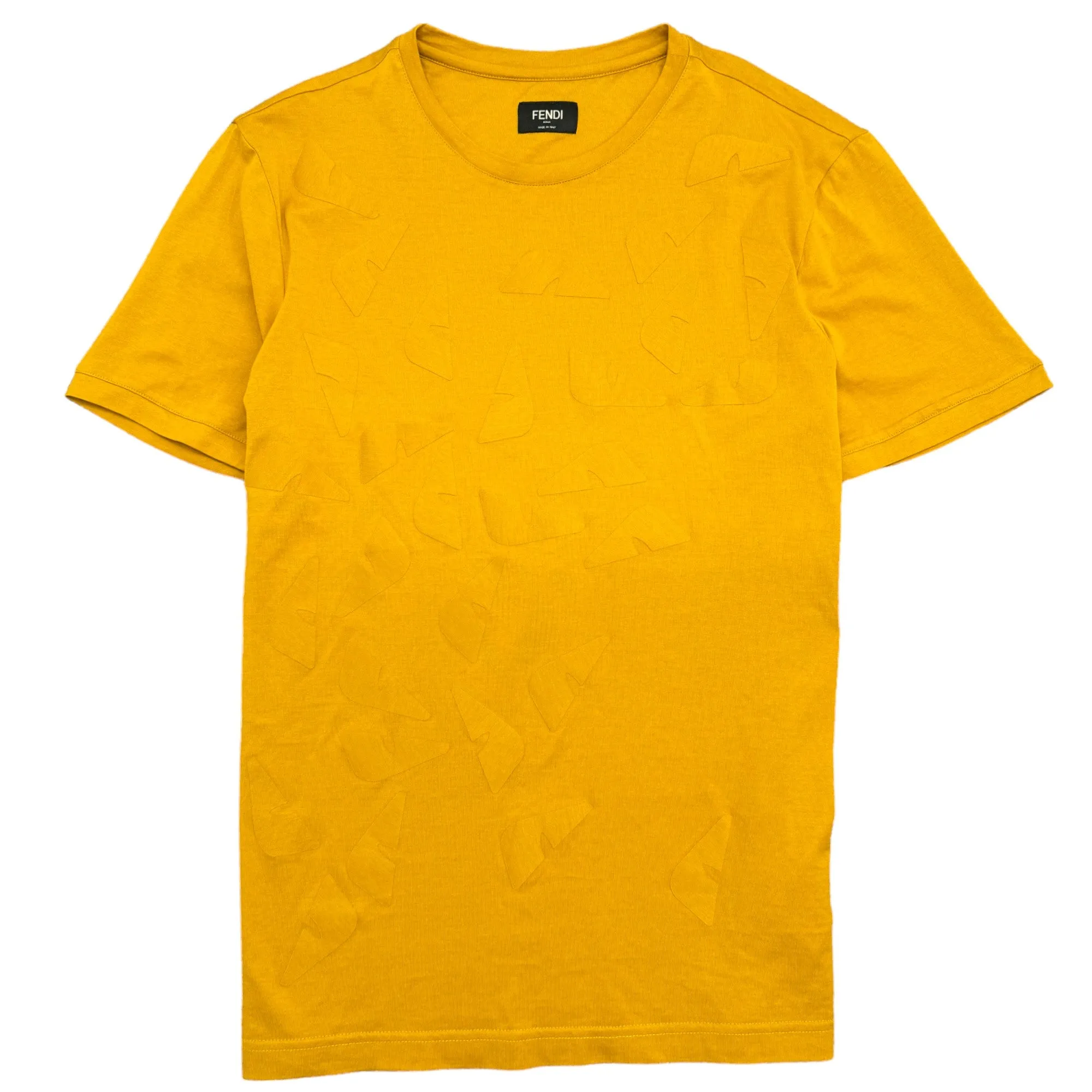 Men's Monster Eye T-Shirt Yellow Size M