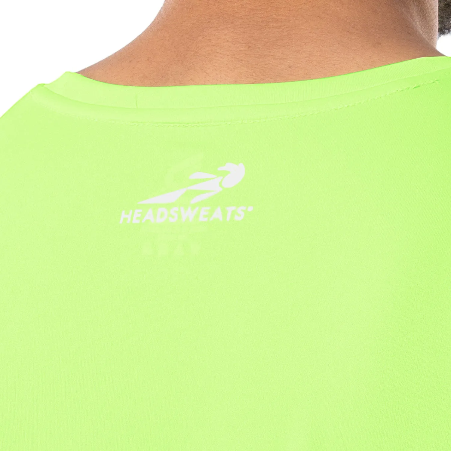 Men's Yellow Reflective Training T-Shirt