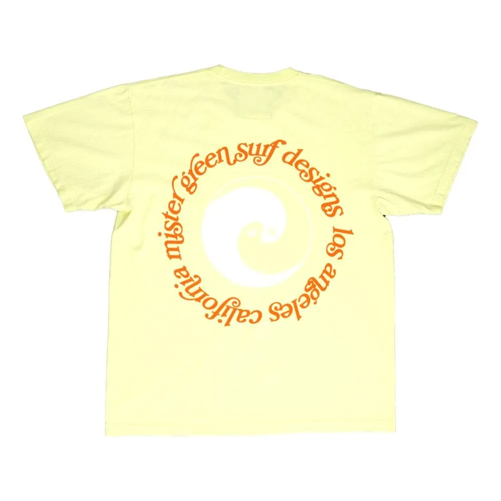 Mister Green DUALISM SURF V2 TEE-YELLOW