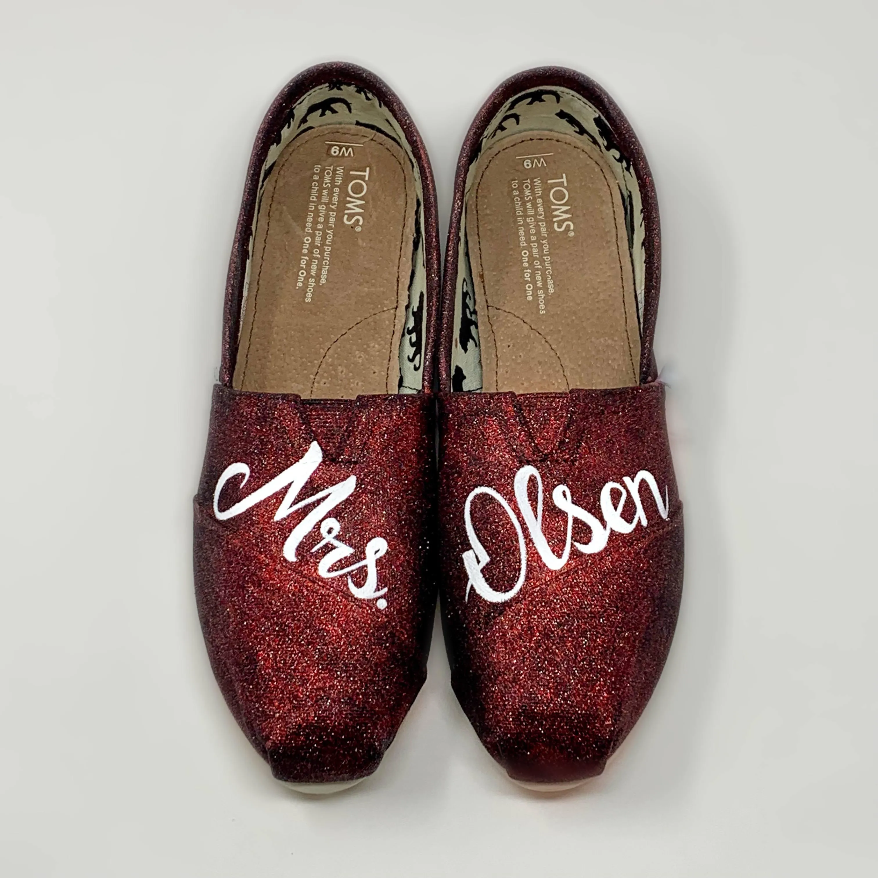 Mrs. Wine Wedding Shoes