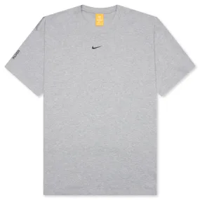 Nike x NOCTA NRG Cs Tee S/S - Dark Grey Heather/Matte Silver/Black