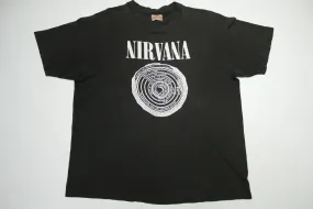 Original 90s Nirvana Vestibule Vintage T-Shirt - Fudge Packing, Satan Worshipping Design