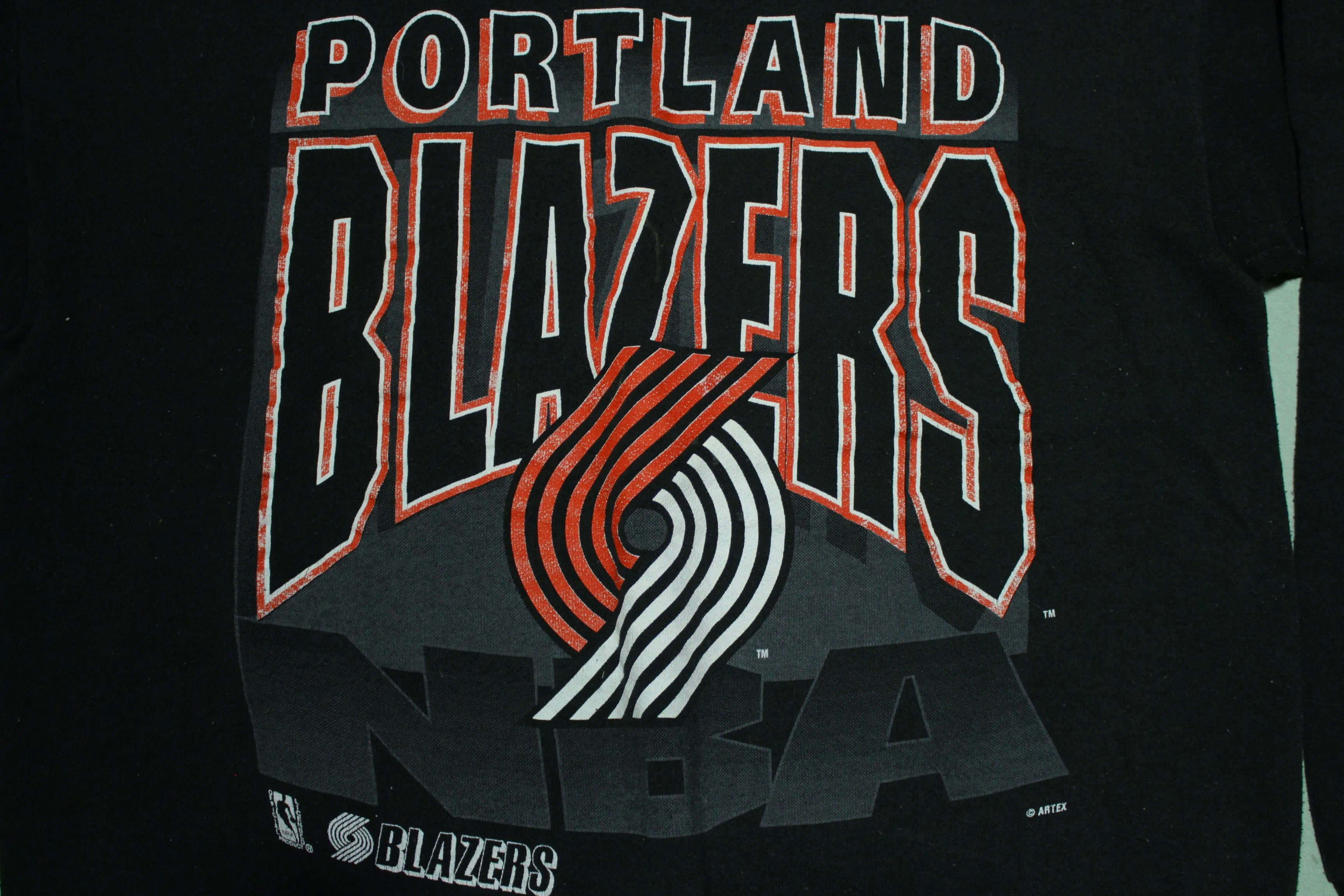 Portland Trail Blazers Vintage 90's Artex Sportswear Crewneck Sweatshirt