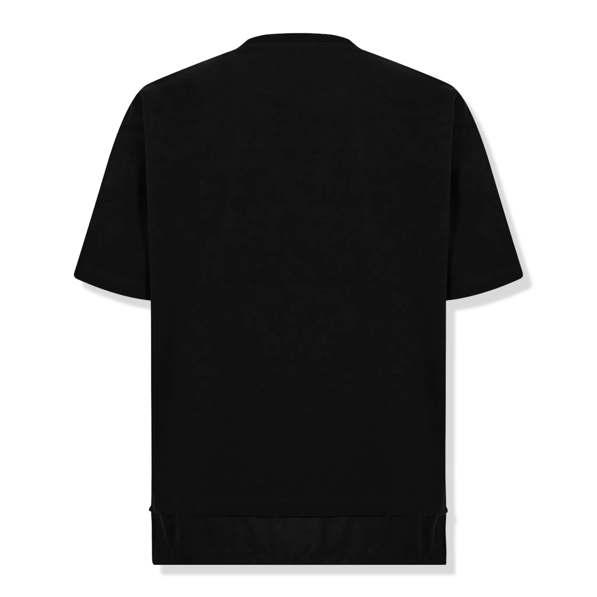 Prada Logo Re-Nylon Jersey T Shirt Black