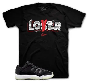 Retro 11 72-10 Shirt - Loser Lover - Black