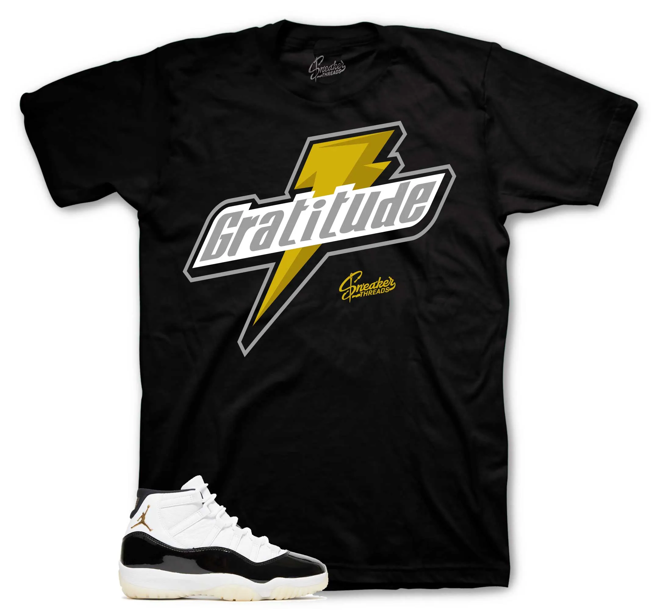 Retro 11 Gratitude DMP Bolt Shirt