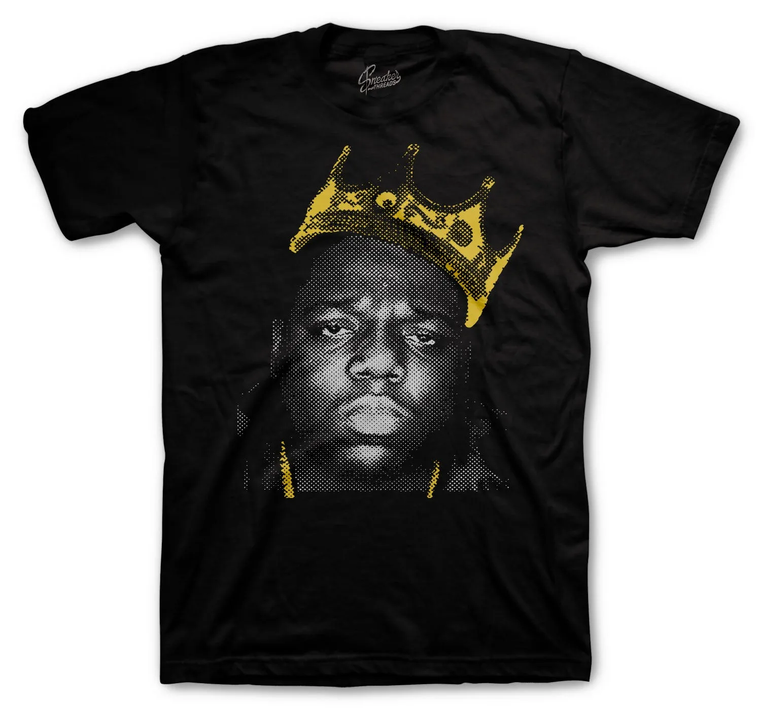 Retro 12 Royalty Shirt - Crown  - Black