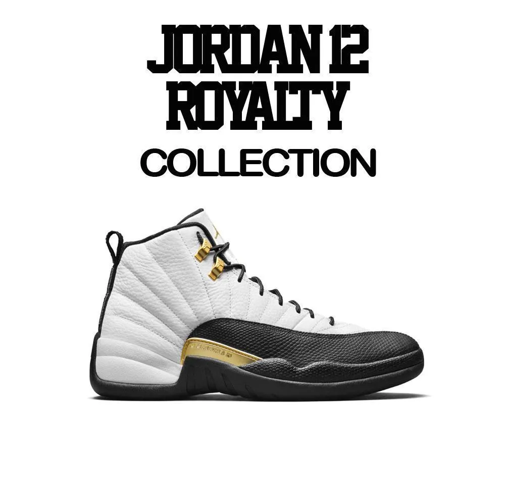 Retro 12 Royalty Shirt - Greatnip  - White