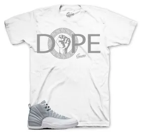 Retro 12 Stealth Shirt - DPE - White