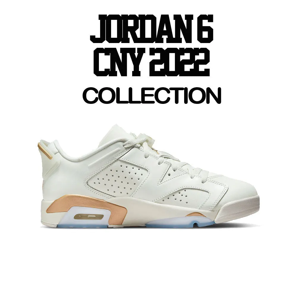 Retro 6 CNY Shirt - ST Palms - White