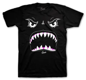 Retro 8 Pinksicle Shirt - Bite Me - Black