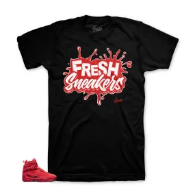 Retro 8 Valentines Shirt - Fresh Sneakers - Black